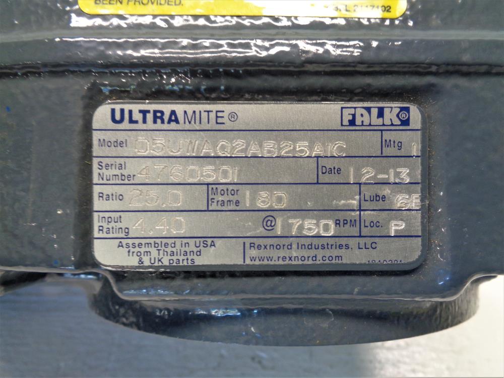 Rexnord Falk UltraMite Gearbox 05UWAQ2AB14.A1C